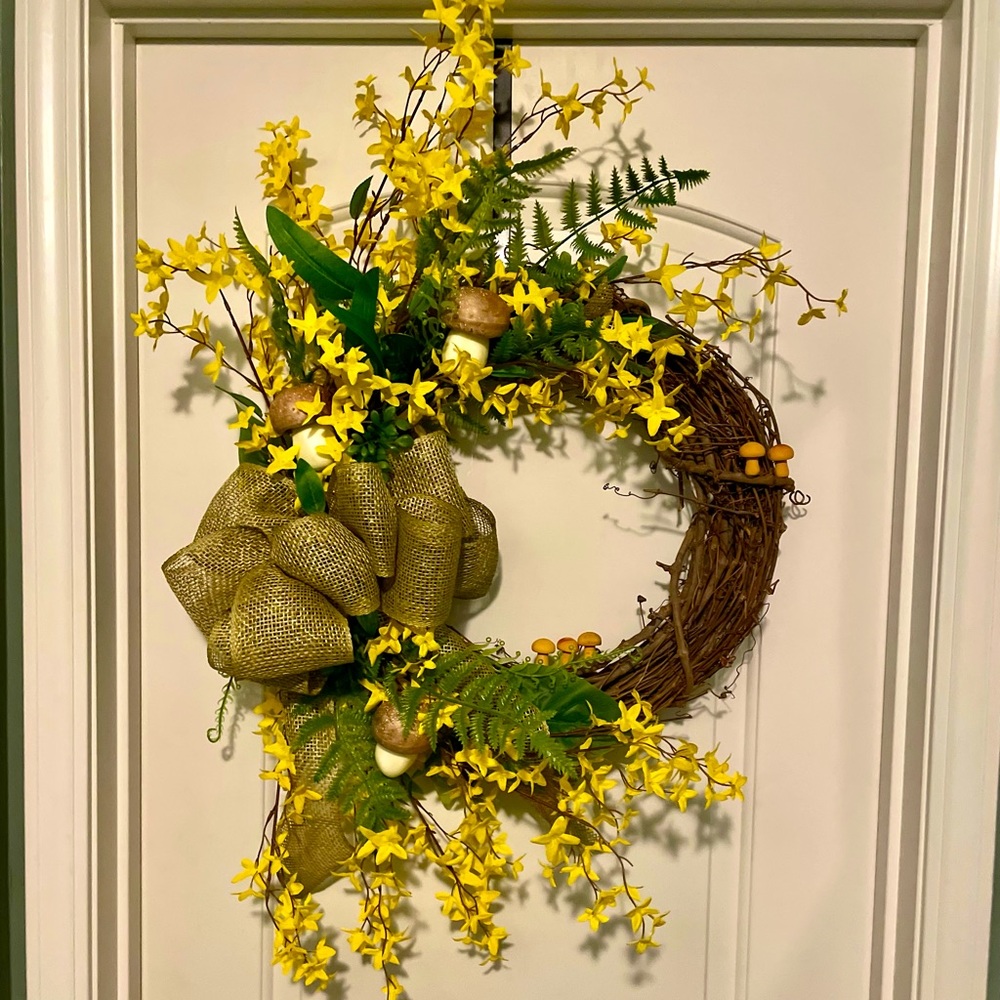Mushroom Woodland Wreath